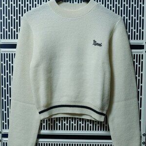 Marni	LOGO EMBROIDERED CROPPED KNIT